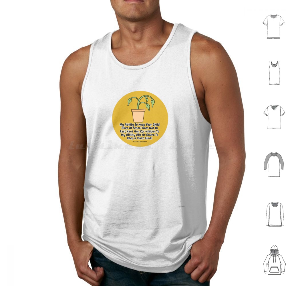 The Plant Parent - Camisetas sem mangas de algodão com