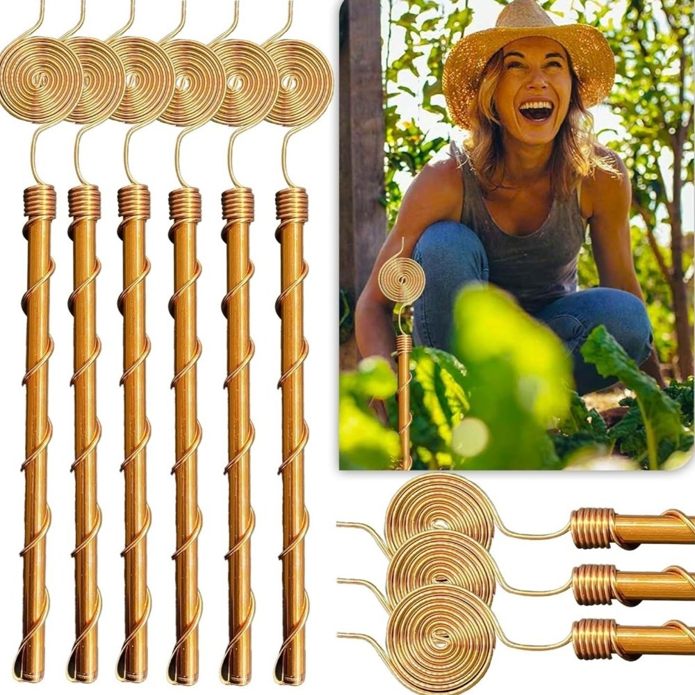 Plant Support Stake - Estacas Espirais para Plantas de Eletrocultura: