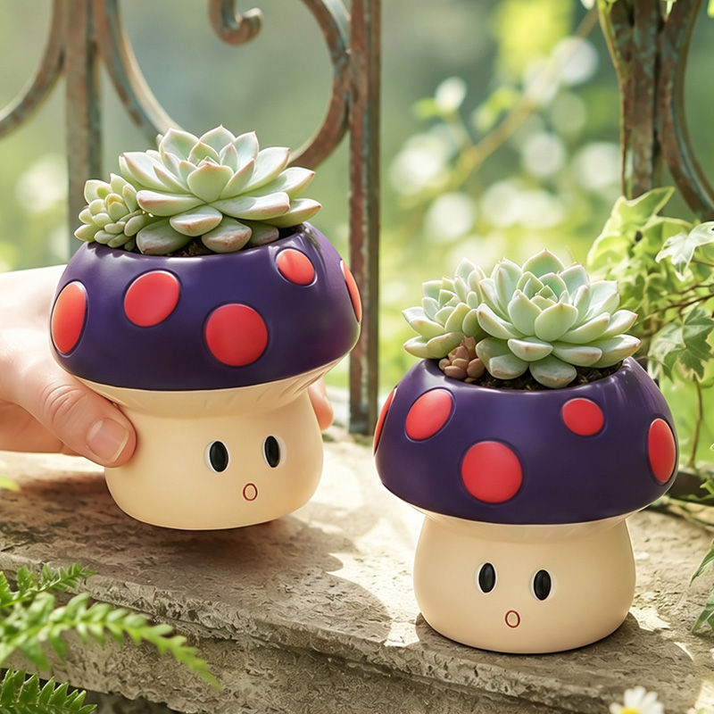 Snake Plant Ceramic - Vaso de Resina em Forma de