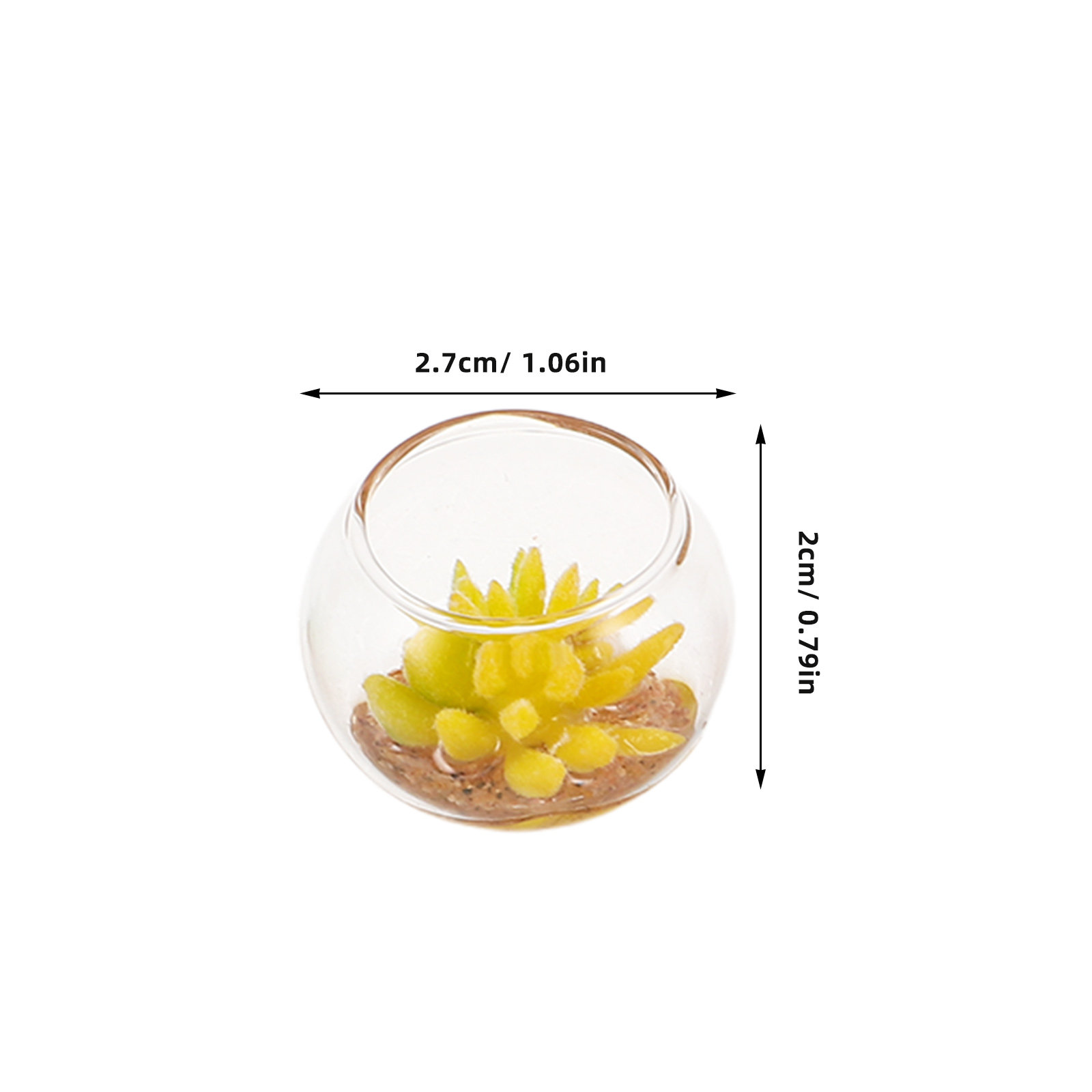 Conjunto de 5 vasos de vidro e - Plant Pot avaliação e preço
