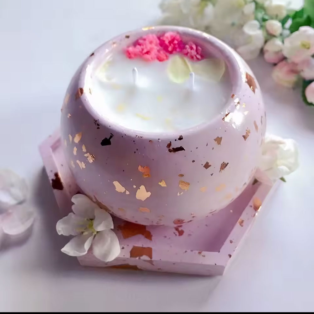Molde de silicone para castiça - Succulent Set avaliação e preço