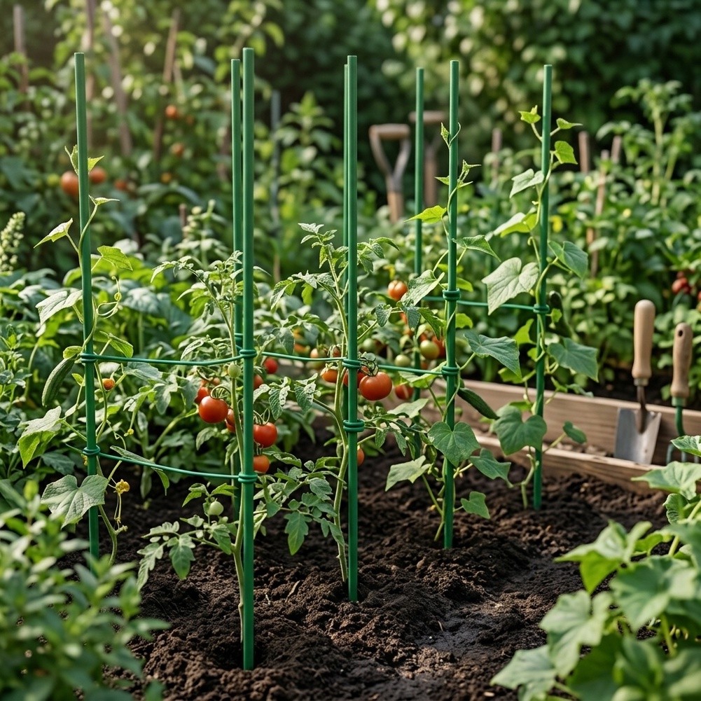Estacas de Jardim Ajustáveis d - Plant Support Stake avaliação e preço