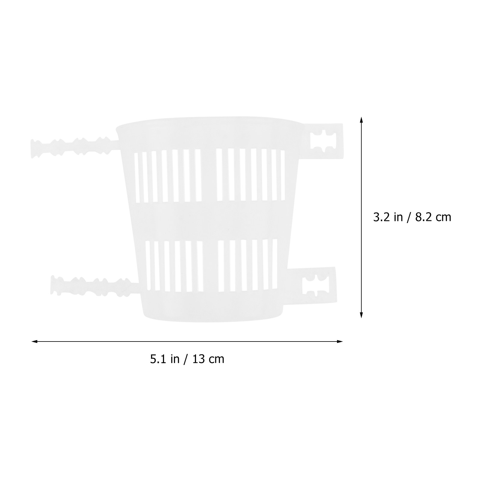 10 vasos transparentes para co - Plant Pot avaliação e preço