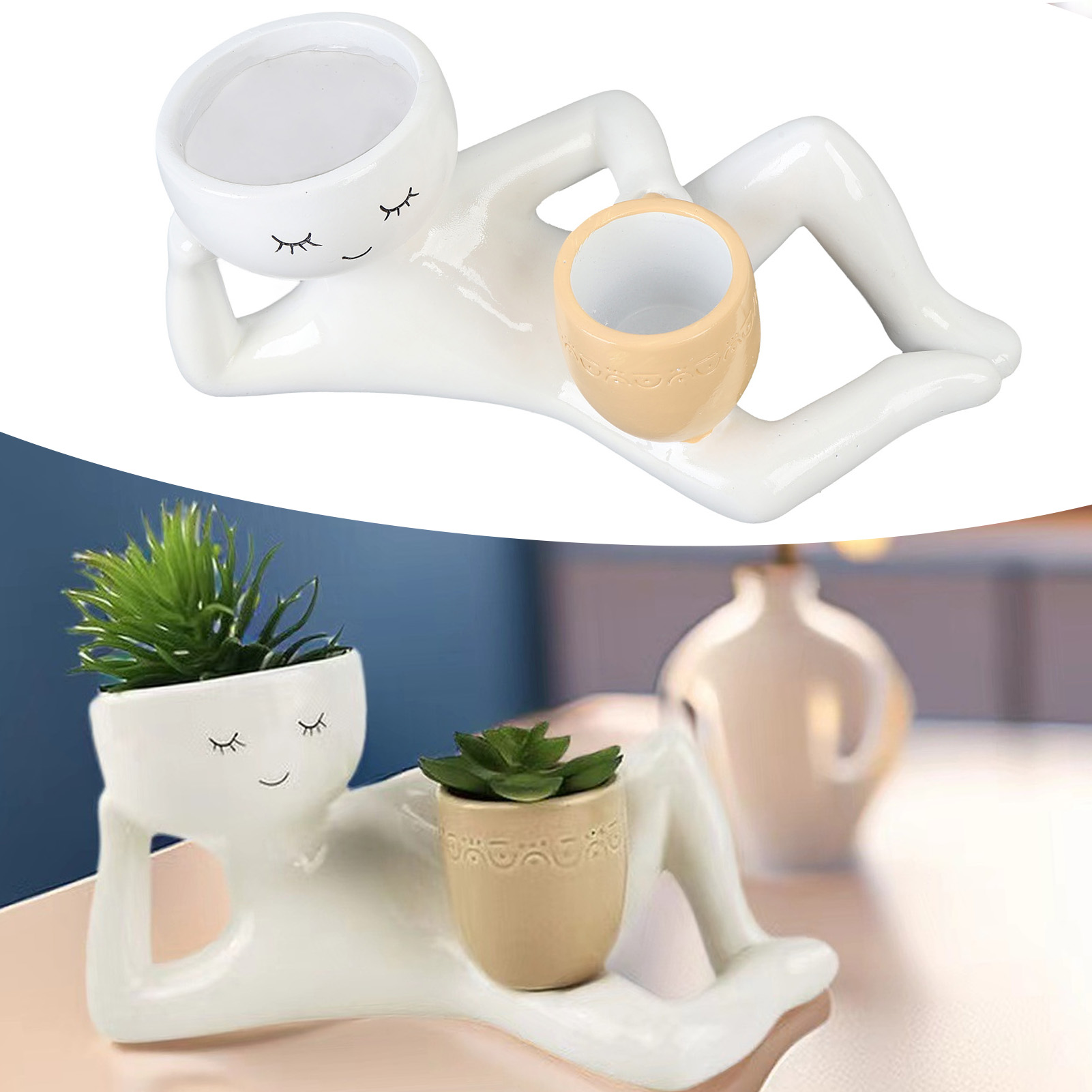 Vaso suculento criativo respir - Terracotta Pot avaliação e preço