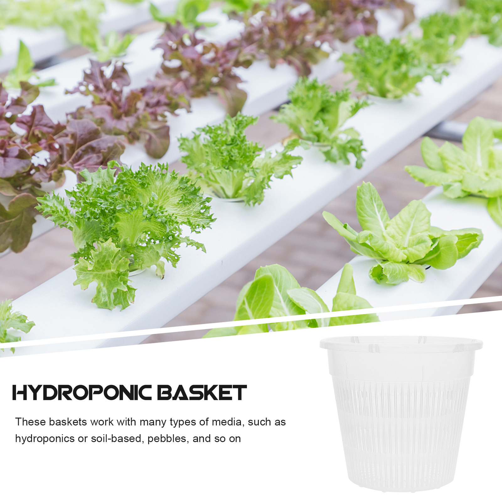 5 unidades de vasos de rede pa - Plant Pot avaliação e preço