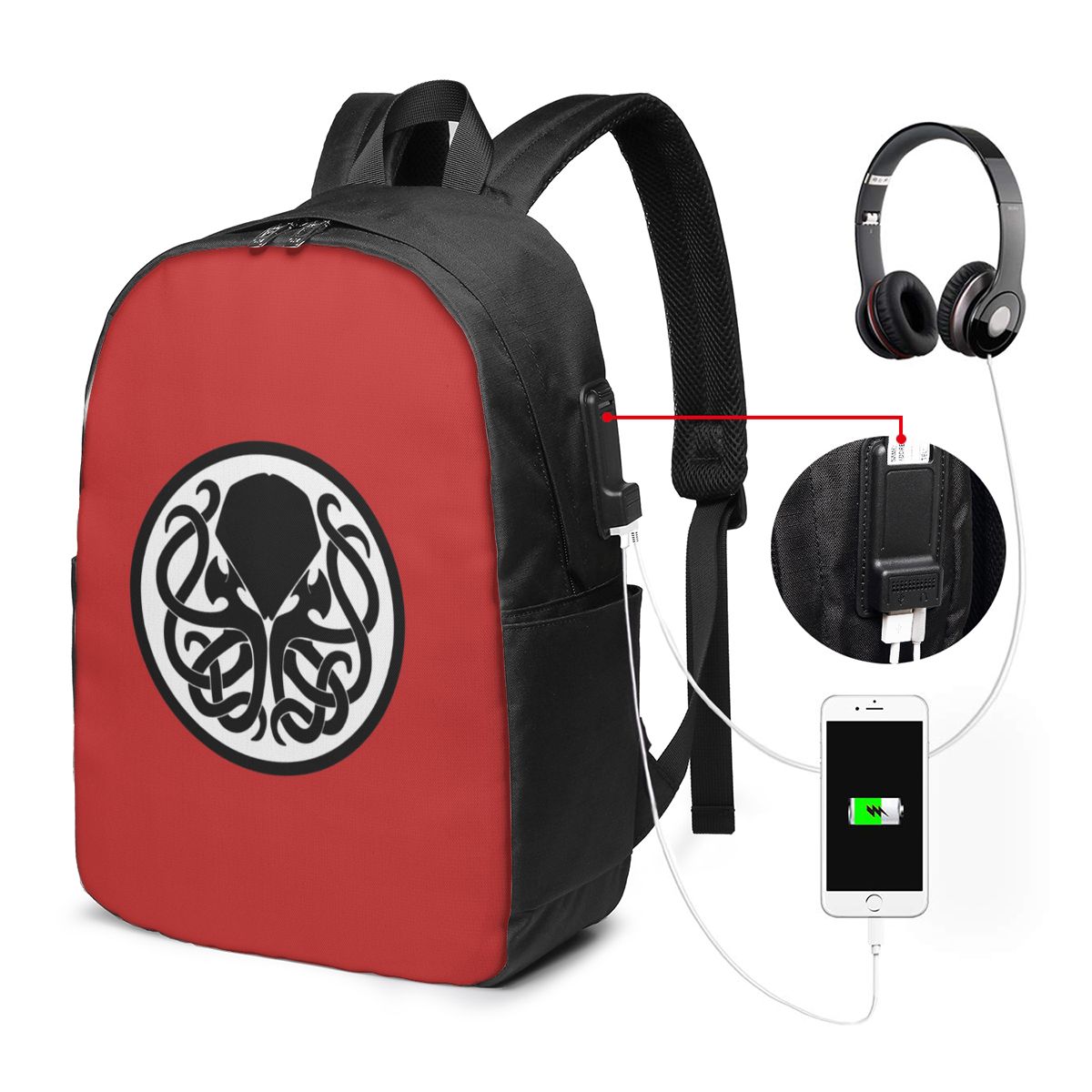 Mochila Cthulhu Monster Fantas - Monstera avaliação e preço
