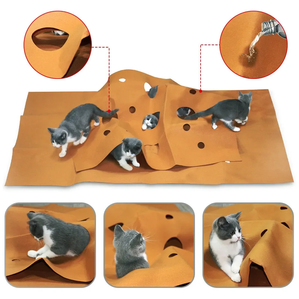 Gato jogando tapete de jogo br - Repotting Mat avaliação e preço
