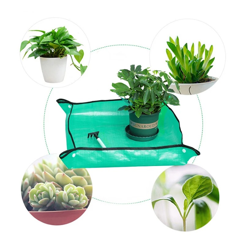 1 pçs esteira de plantio 50cm- - Repotting Mat avaliação e preço