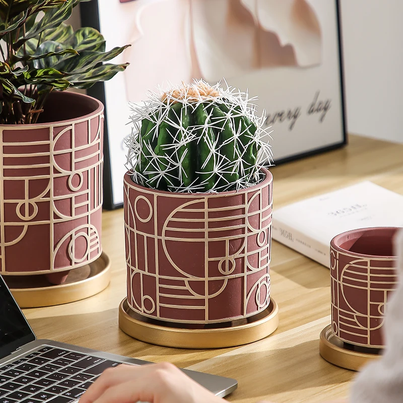 Vaso de flores de cerâmica cil - Snake Plant Ceramic avaliação e preço