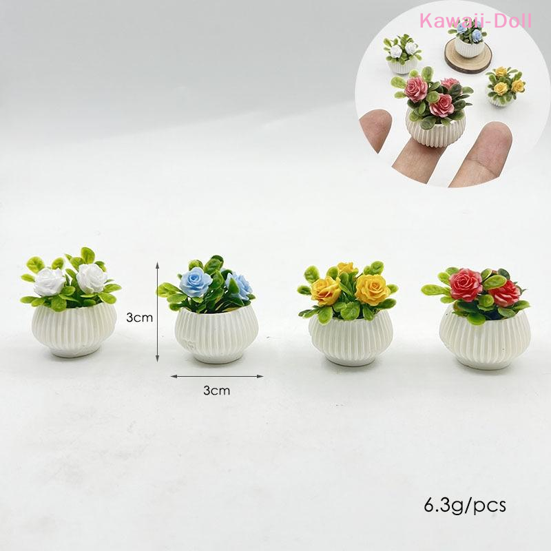1Pç Miniatura de Planta de Ros - Plant Pot avaliação e preço